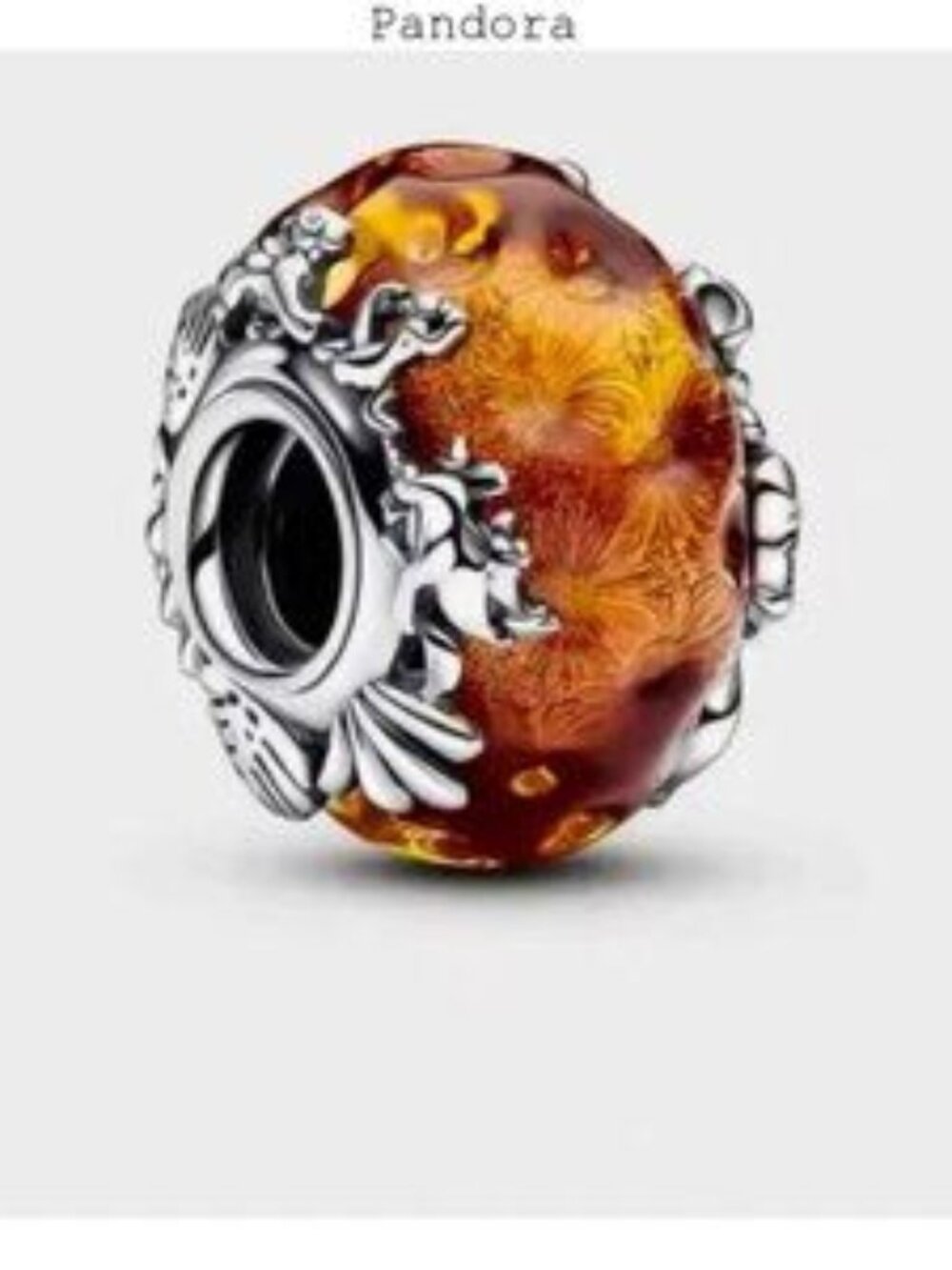 Pandora Lion King Murano Glass Charm